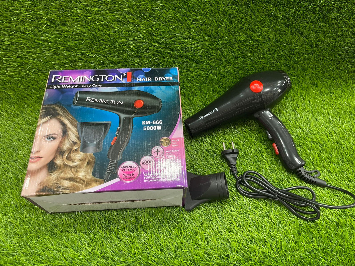 REMINGTON KM-666 HAIR DRYER