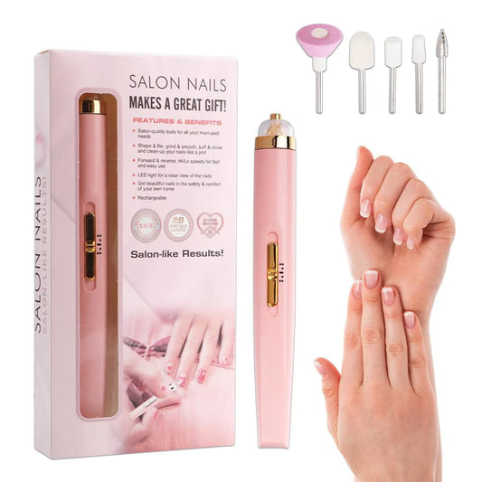 SALON MAKE A NAIL ELECTRIC RECHARGABLE NAIL SHAPER MACHINE