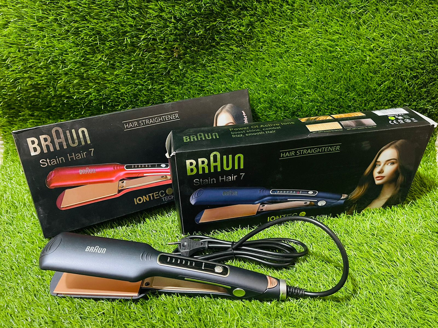 Braun Satin Hair 7 Hair Straightener, IONTEC Technology,