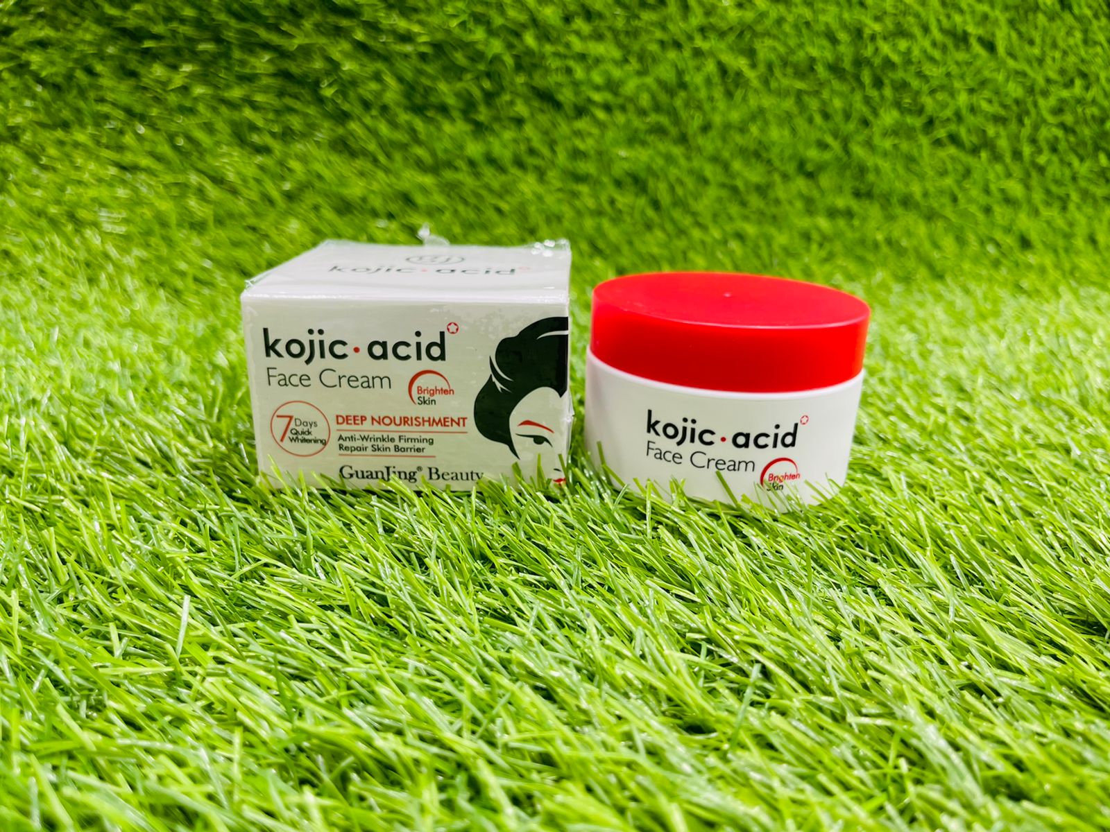 GUANJING KOJIC ACID FACE CREAM 50G GJ7162 – www.onlinemart.com.pk
