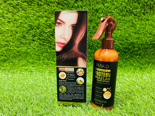 RAKO BRAZILIAN KERATIN PROTEN HEAT DEFENCE HAIR SPRAY