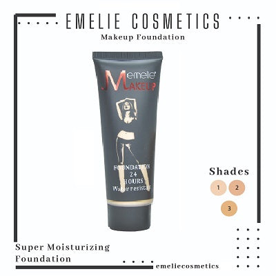 EMELIE MAKEUP FOUNDATION TUBE 24HOURS WATER RESISTANT L08