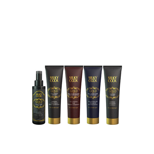 SILKY COOL COMPLETE GOLD FACIAL 350ML(ALL SKIN TYPES)