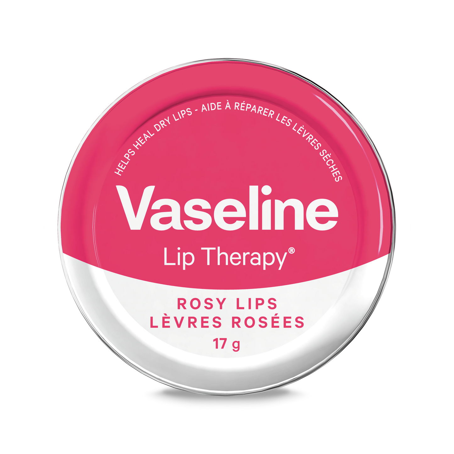 VASELINE ROSY TINTED LIP BALM.