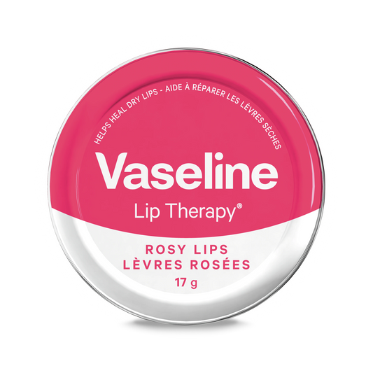 VASELINE ROSY TINTED LIP BALM.