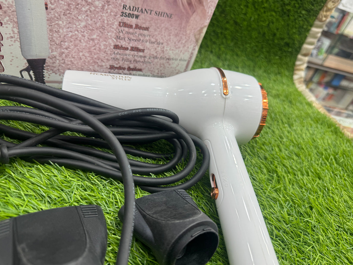 Remington Styler Saloon Keratin Therapy 3500W Hair Dryer Ref.4045
