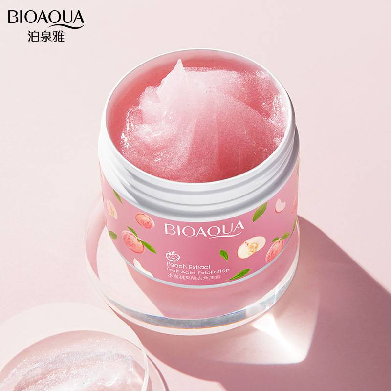 Bioaqua Peach Extract Fruit Acid Exfoliating Face Gel Cream 140g –  www.onlinemart.com.pk