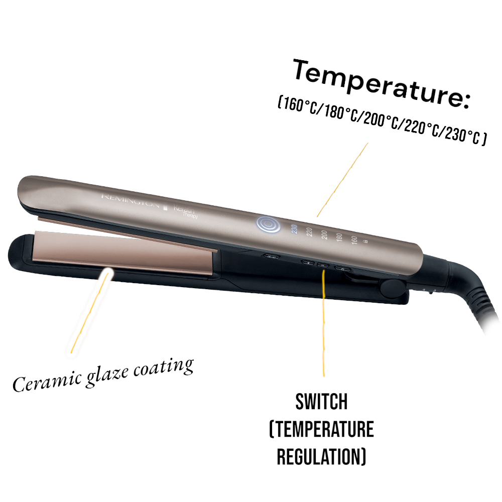 REMINGTON STYLER KERATIN THERAPY STRAIGHTNER S8590