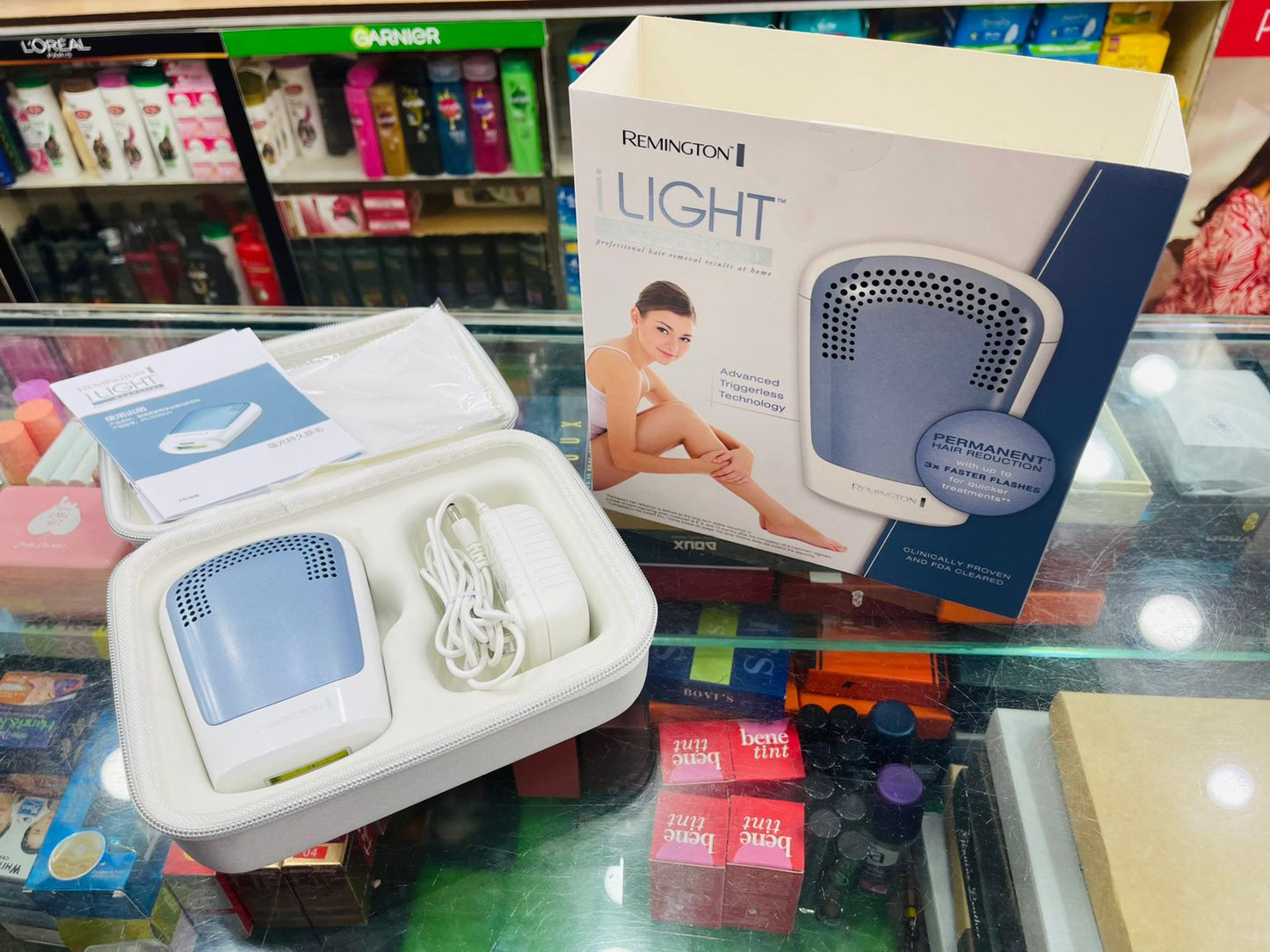 Remington IPL3500AU I-LIGHT Laser Hair Removal Device