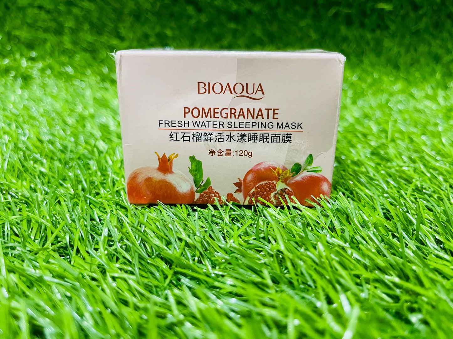 BIOAQUA POMEGRANATE FRESH MOISTURIZING MINERAL SLEEP MASK