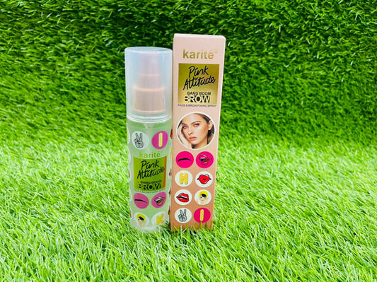 KARITE PINK ATTITUDE MAKEUP FIXER 120ML