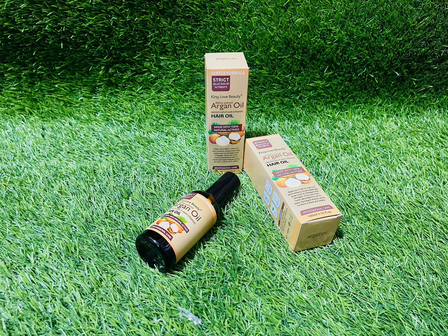 KING LOVER BEAUTY ARGAN HAIR OIL