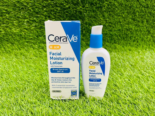 CERAVE AM Facial Moisturizing Lotion with Sunscreen 89ML