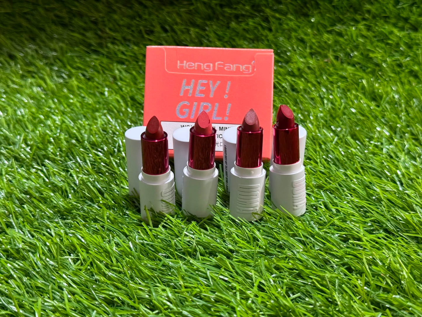 Heng Feng 4 Pcs Hey Girl Wonder Tube Lipstick Set 9103