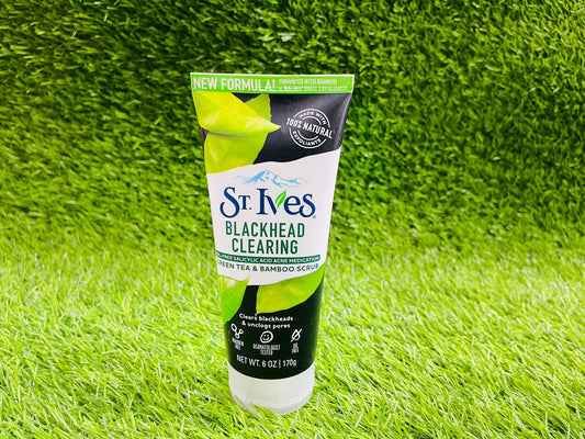 ST.IVES BLACKHEAD CLEARING GREEN TEA SCRUB