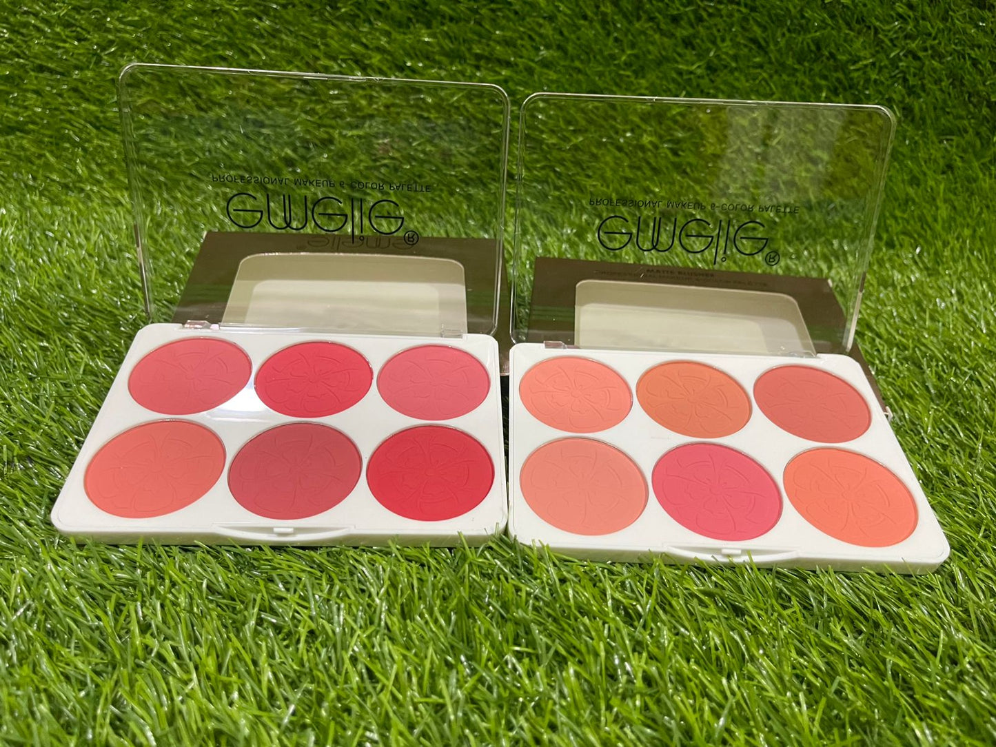 Emelie Matte Blusher 6 Color Pallete