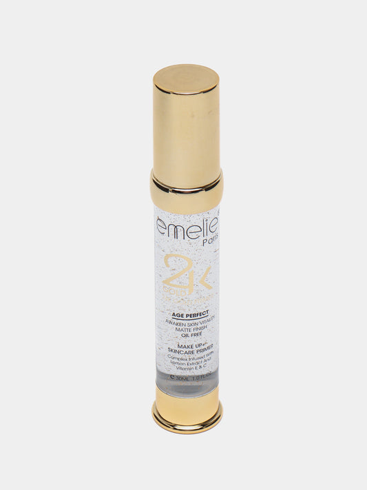 EMELIE 24k GOLD PRIMER BOTTLE 30ML.
