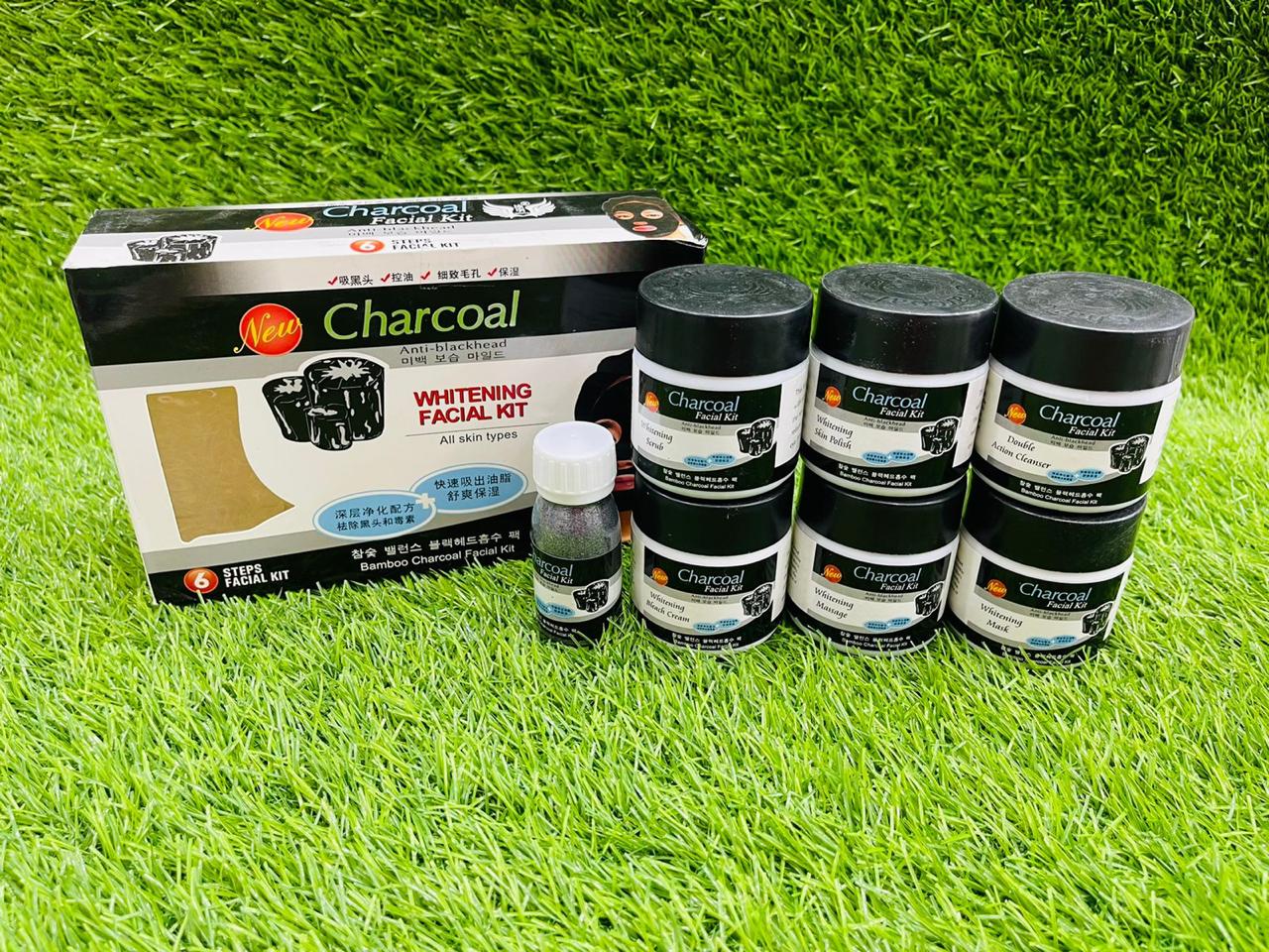 CHARCOAL WHITENING FACIAL KIT