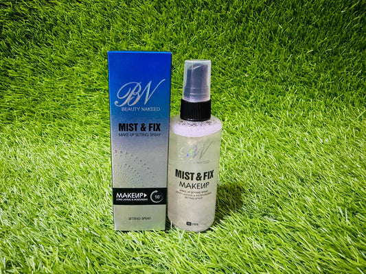 BN beauty naked mist&fixt  make up setting liquid highlighter spray