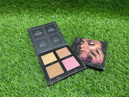 Huda Beauty 3D Highlighter VeryGirl 4-in-1  Palette Bronze