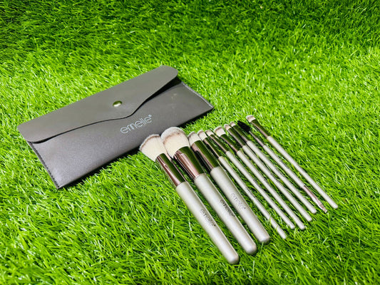 EMELIE MAKEUP BRUSH 10 PCS