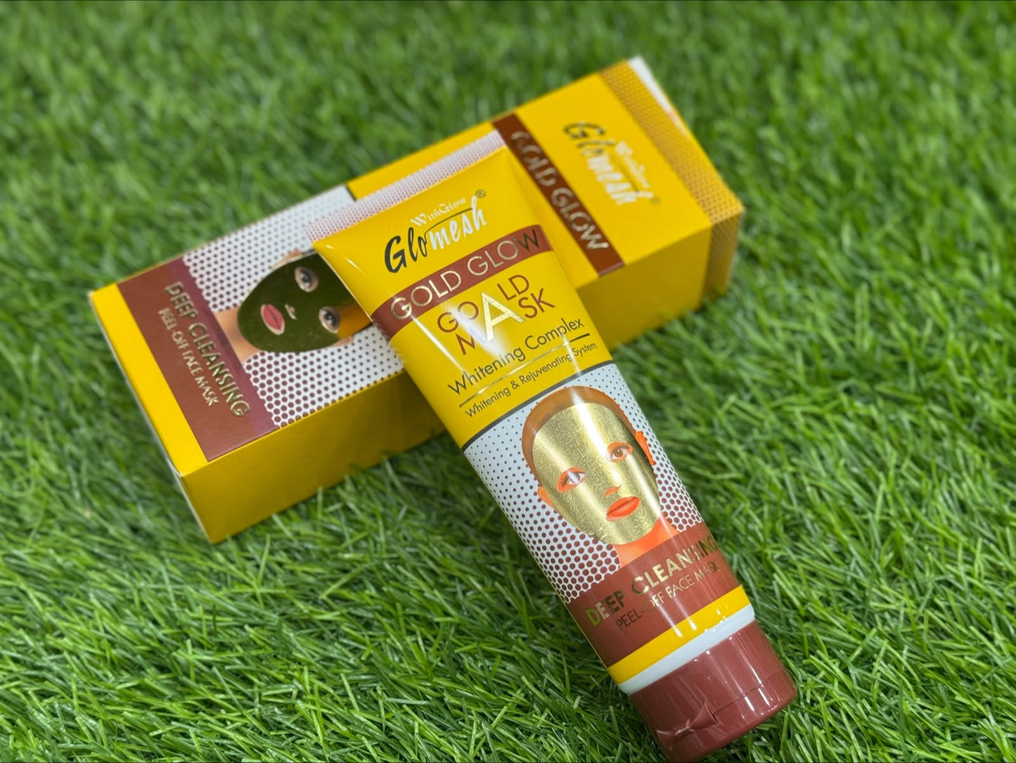 GLOMESH 24K GOLD PEEL OFF MASK 120ML(ALL SKIN TYPES)
