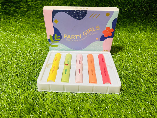 Miss Mart KAXIER Party Girls 5 pcs Lipstick set