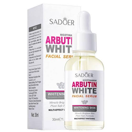 SADOER NICOTINAMIDE ARBUTIN WHITE FACE SERUM