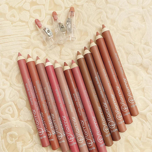 FLORMAR LIP PENCIL PACK OF 12 (LIP)