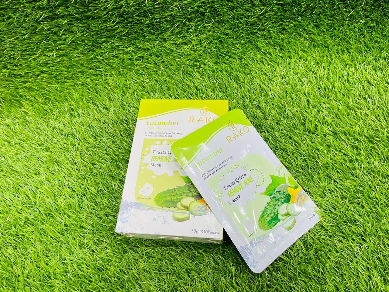 RAKO CUCUMBER FACE SHEET MASK