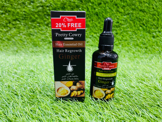 PRETTY COWRY HAIR ESSENTIAL OIL HAIR RE-GROWTH