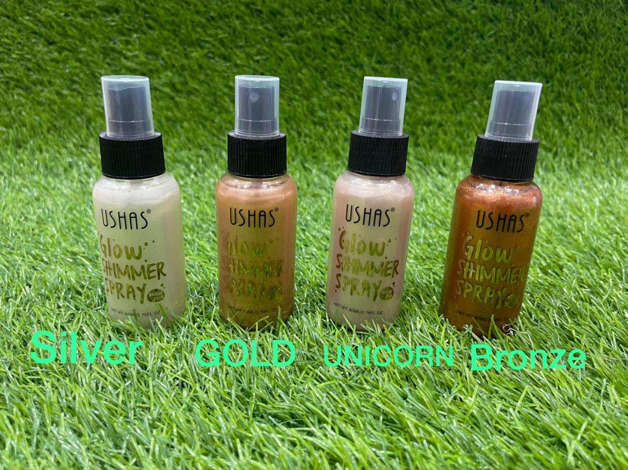 USHAS GLOW SHIMMER SPRAY