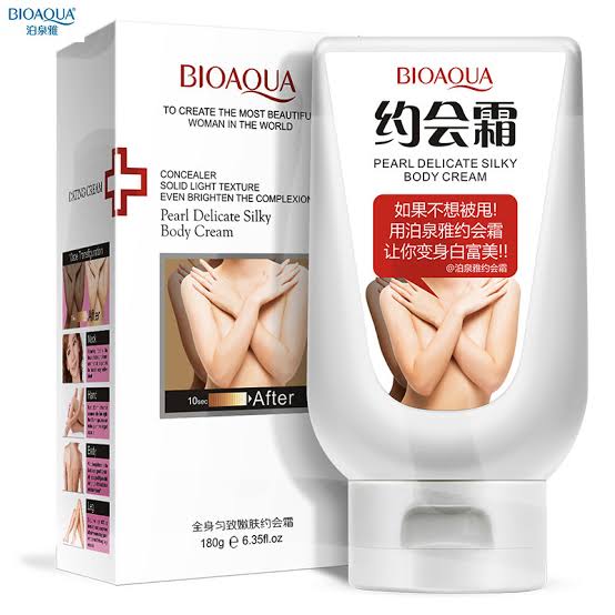 BIOAQUA FULL BODY WHITENING PEARL DELICATE DATING CREAM