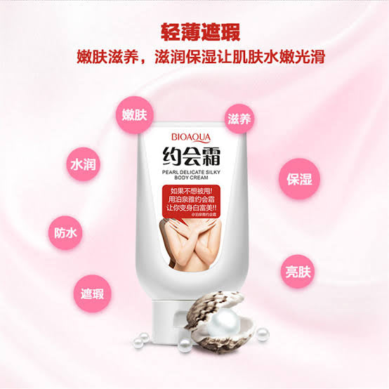 BIOAQUA FULL BODY WHITENING PEARL DELICATE DATING CREAM