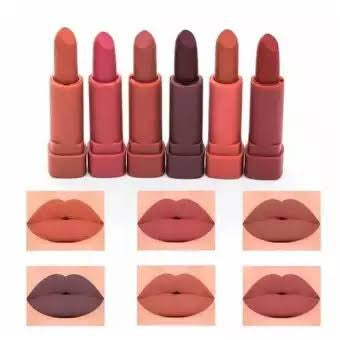 HENGFENG NUDE LIPSTICK PACK OF 6 ITEM:9065
