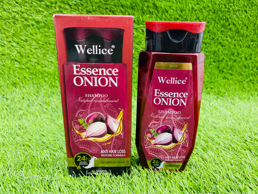 WELLICE ESSENCE ONION HAIR SHAMPOO 400ML
