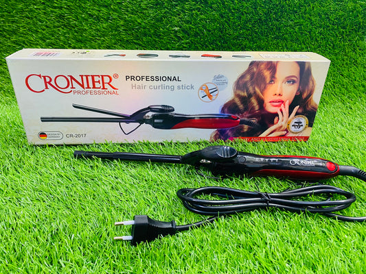CRONIER HAIR TIGHT CURLER BLACK RED EXTERIOR