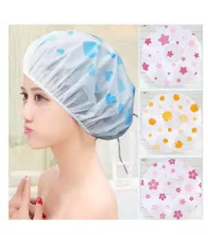 REUSABLE SHOWER CAP PLASTIC MADE