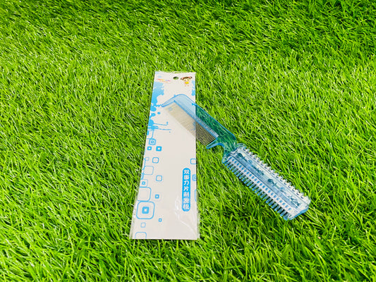 SPLIT END REMOVING COMB CRYSTAL MADE