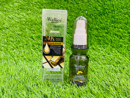WELLICE 24K GOLD HAIR SERUM