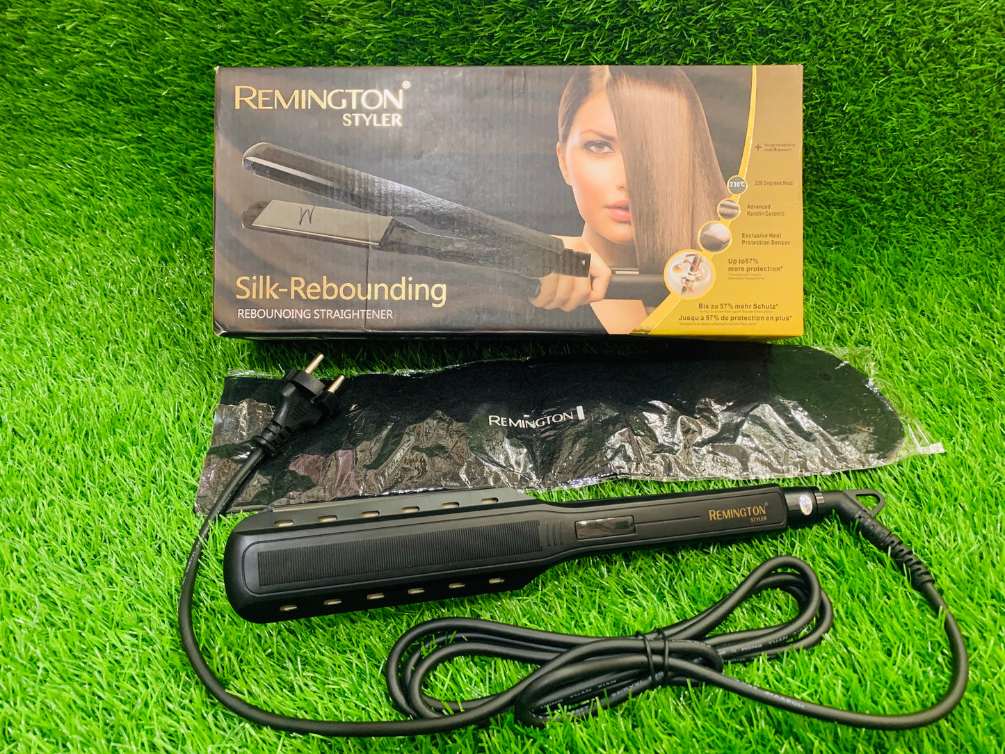 REMINGTON HAIR STRAIGHTNER S-9550