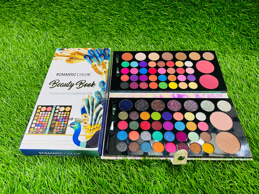 ROMANTIC COLOUR BEAUTY BOOK STANDARD SIZE FULL MAKEUP KIT 1811