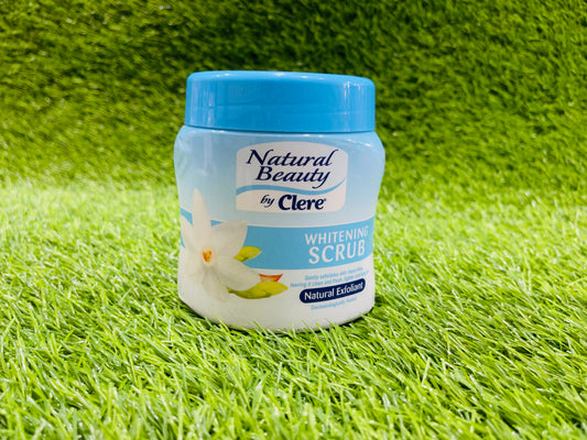 NATURAL BEAUTY BY CLERE WHITENING SCRUB (ALL SKIN TYPES)