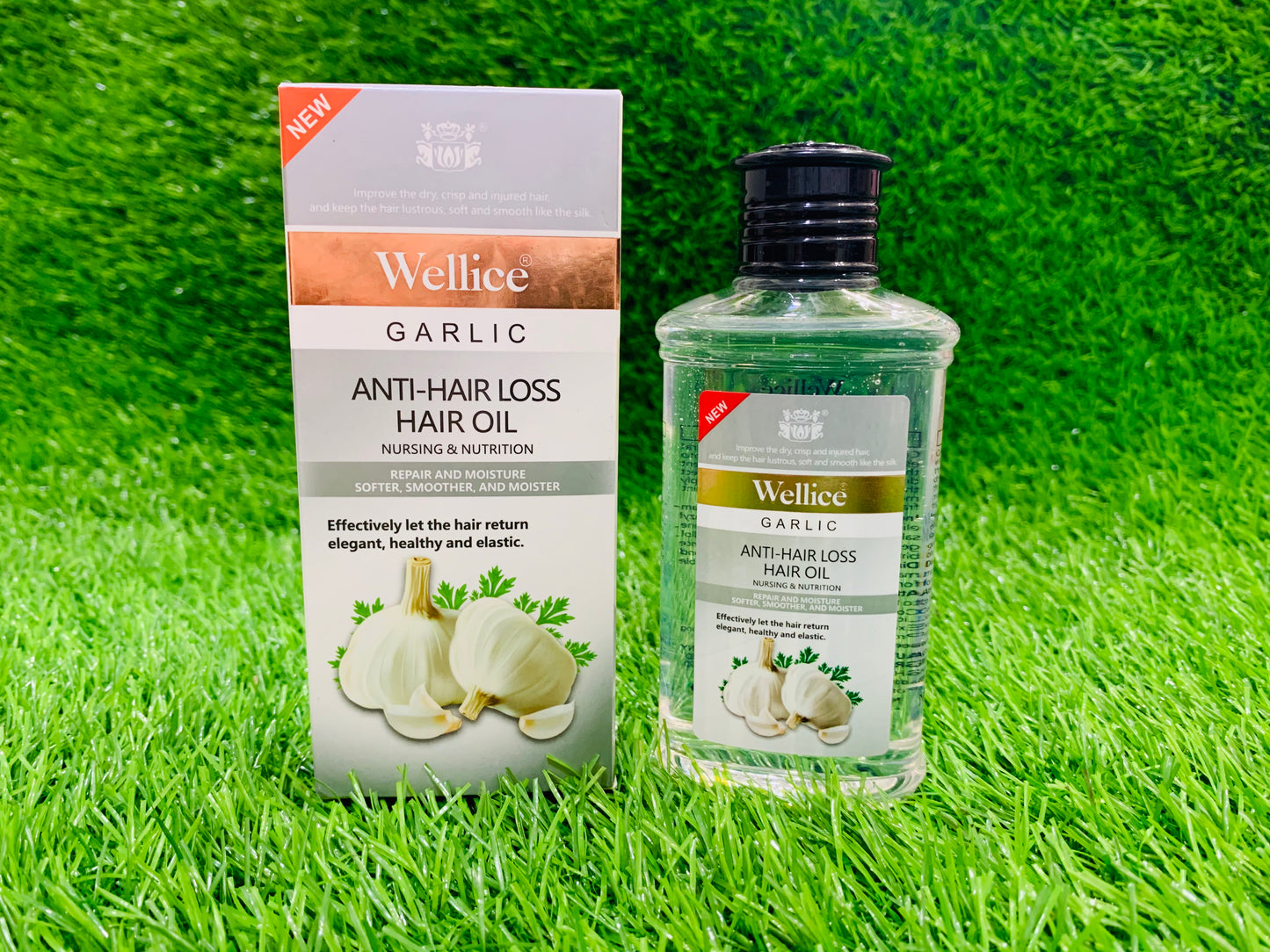 WELLICE GARLIC ANTI HAIRLOSS OIL/SERUM