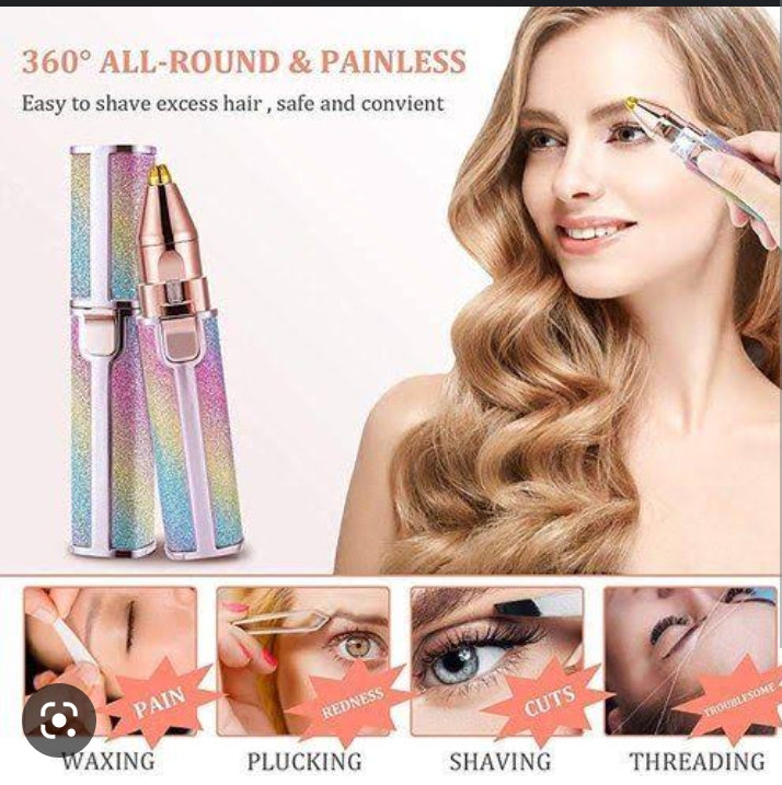 FLAWLESS 2 IN 1 HAIR REMOVER AND EYEBROW RECHARGEABLE MACHINE